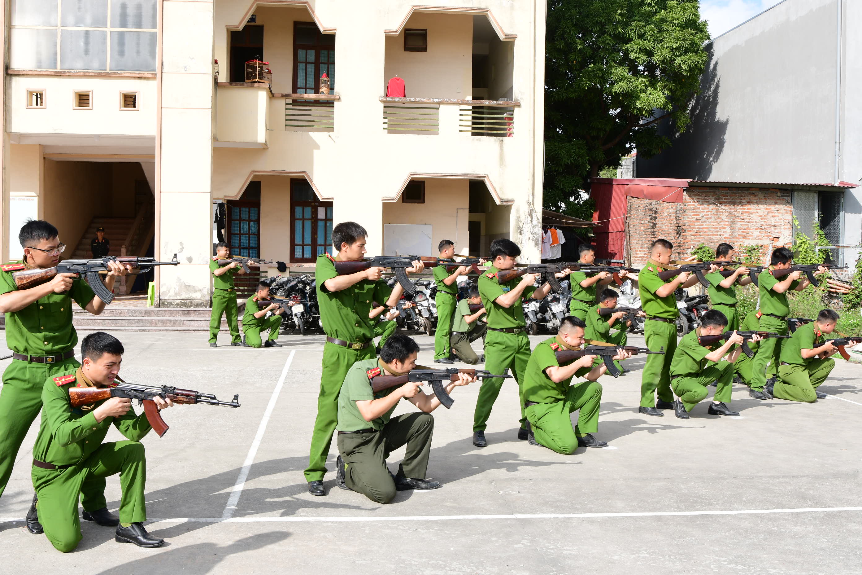 Trung đoàn Cảnh sát cơ động dự bị chiến đấu Khóa I hoàn thành chương trình huấn luyện